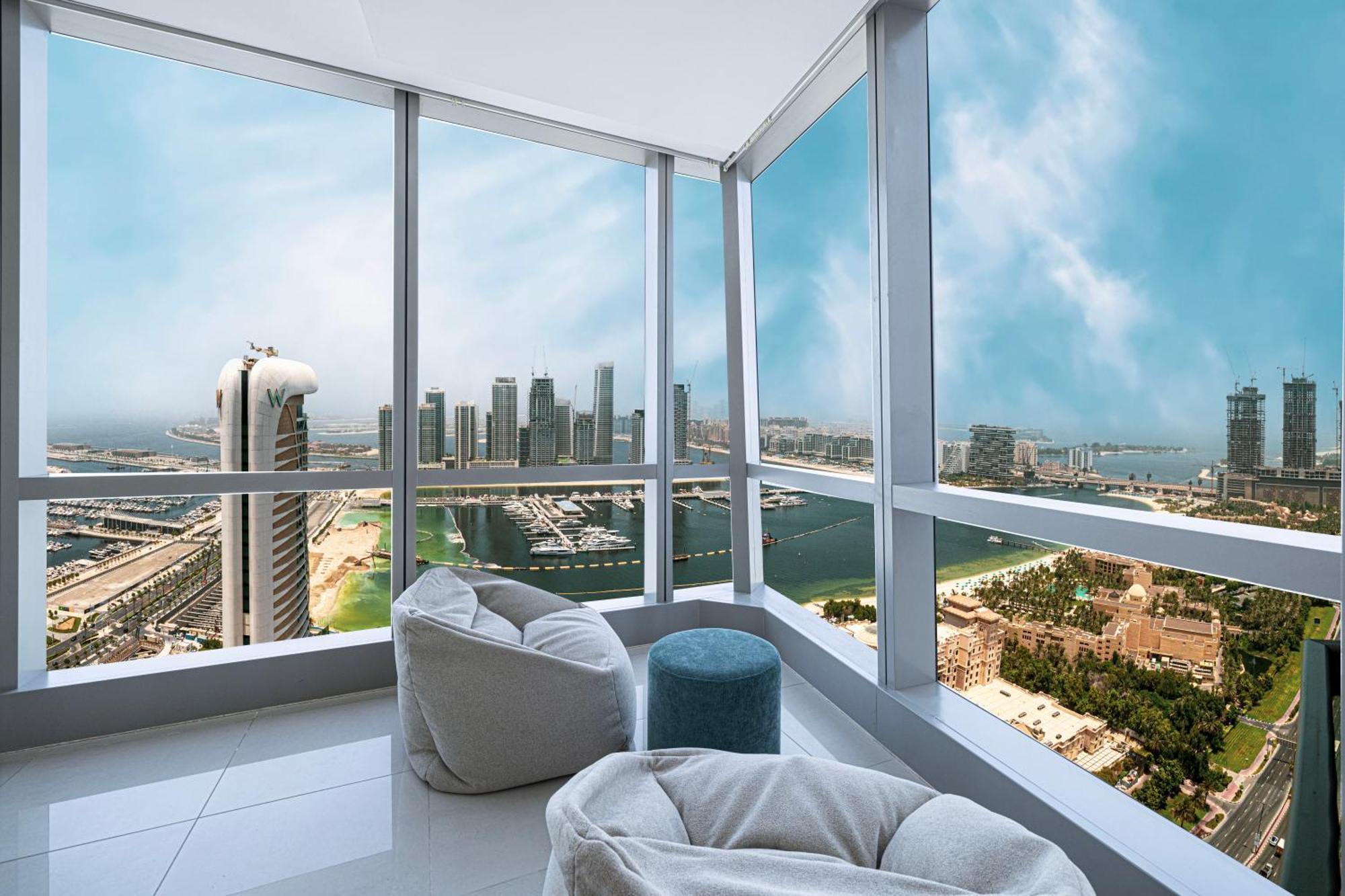 Auberge de jeunesse Capsule Experience Duplex - Panoramic Sea View - Nowmade La Marina à Dubaï Extérieur photo