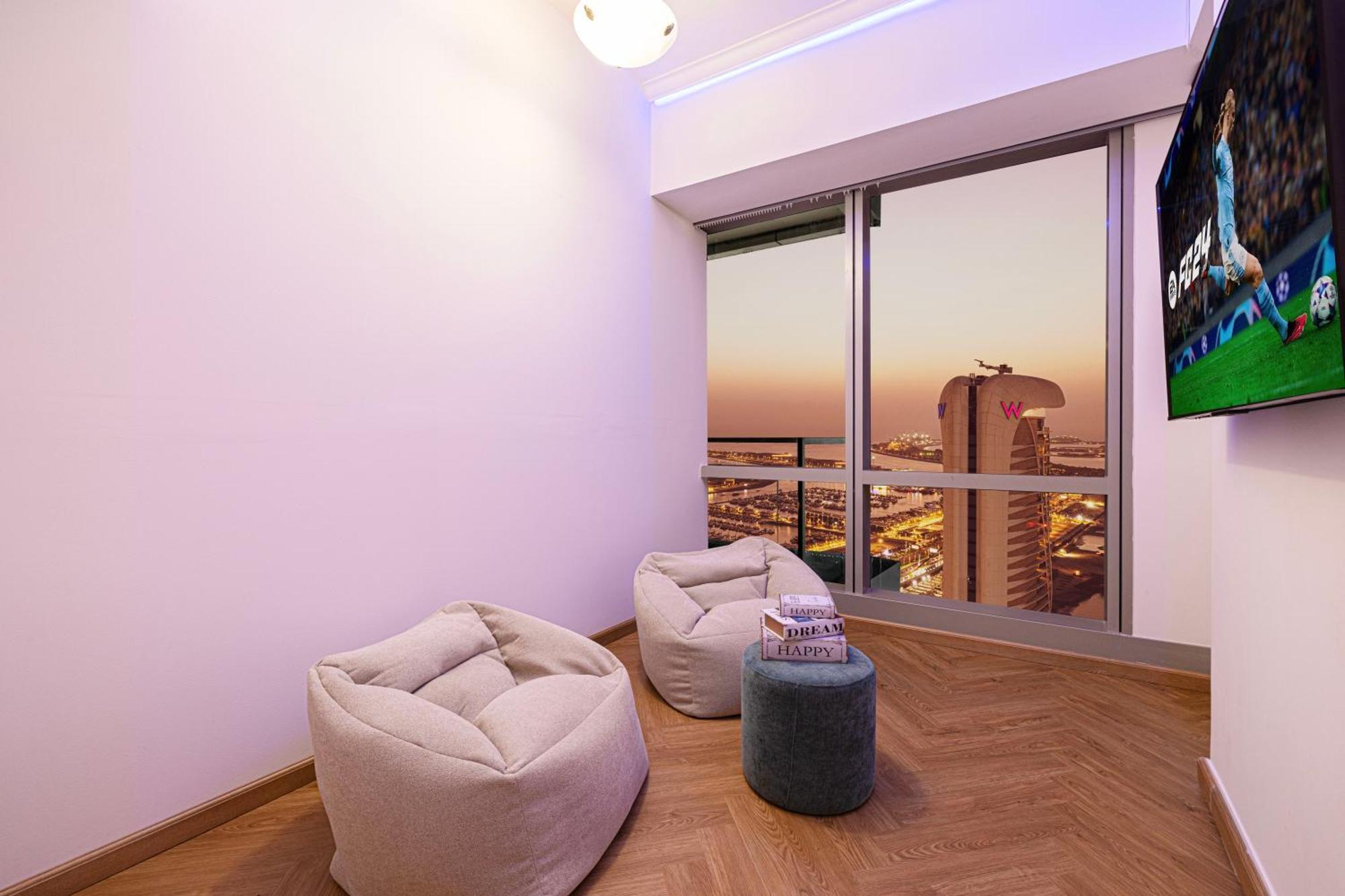 Auberge de jeunesse Capsule Experience Duplex - Panoramic Sea View - Nowmade La Marina à Dubaï Extérieur photo